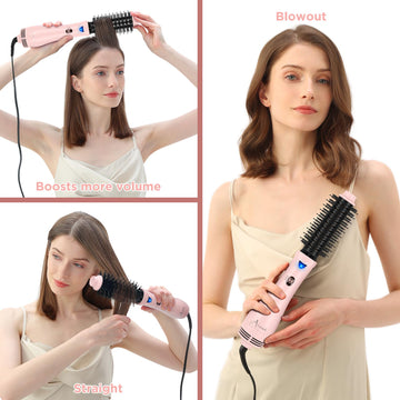 Aima Beauty ajuste multifuncion 4-en-1 para secar peinar y rizar