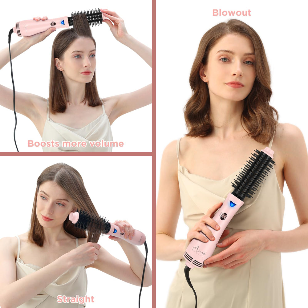 Aima Beauty ajuste multifuncion 4-en-1 para secar peinar y rizar