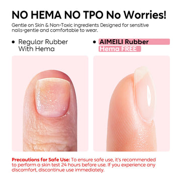 AIMEILI aplicacion suave con autonivelacion para manicura rápida