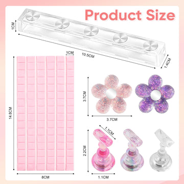 AIMEILI cinta adhesiva doble cara reutilizable para fijar decoraciones sin dañar.