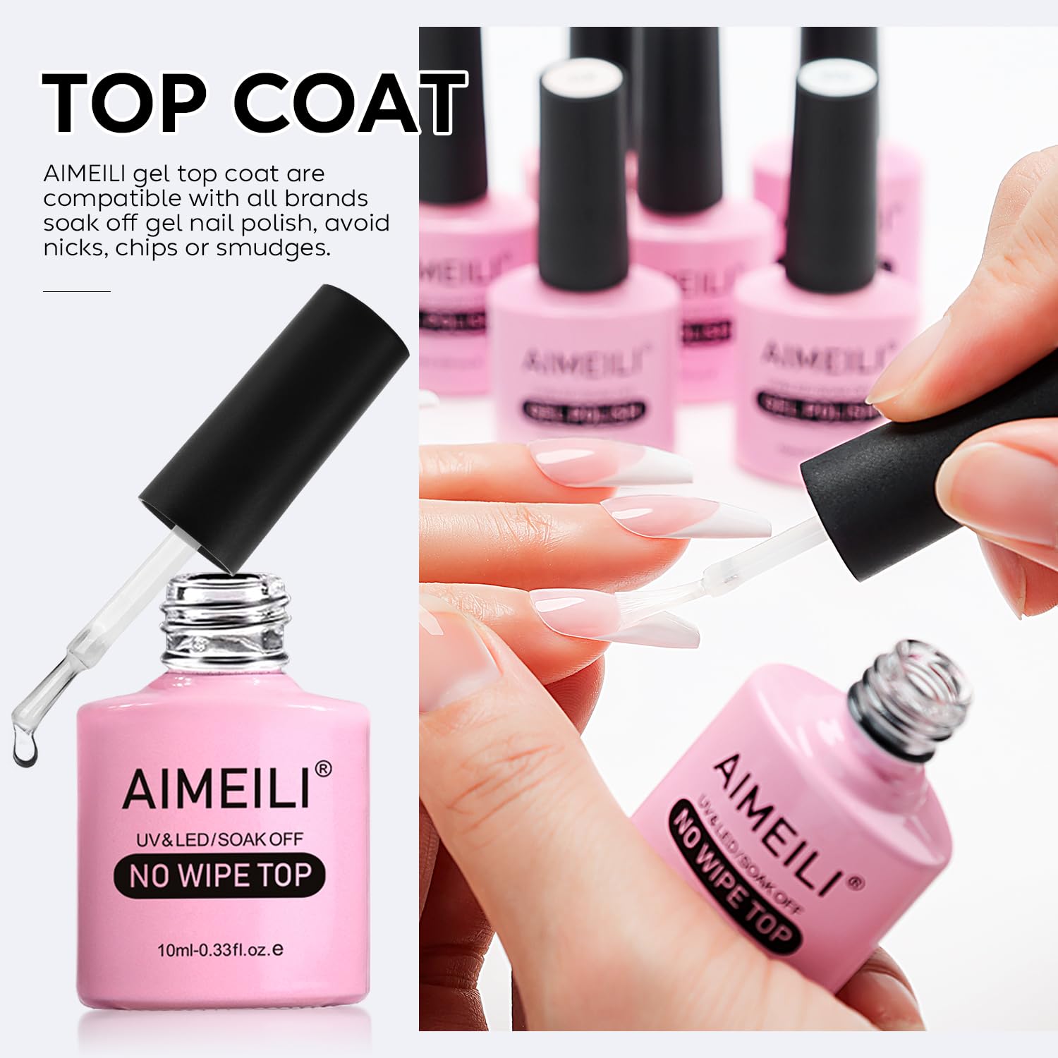 AIMEILI Curado rápido con lámpara para uñas