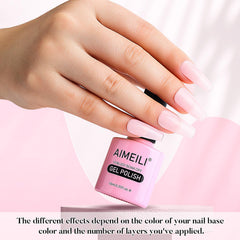 AIMEILI Rose Nude 022: color duradero y acabado radiante