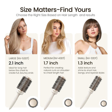 AIMIKE cerdas nylon resistentes al calor para agarre suave sin tirar del cabello