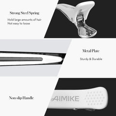 Pinza AIMIKE para seccionar el cabello con acabado profesional