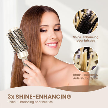 Curvas suaves y volumen con AIMIKE para cabello medio a largo