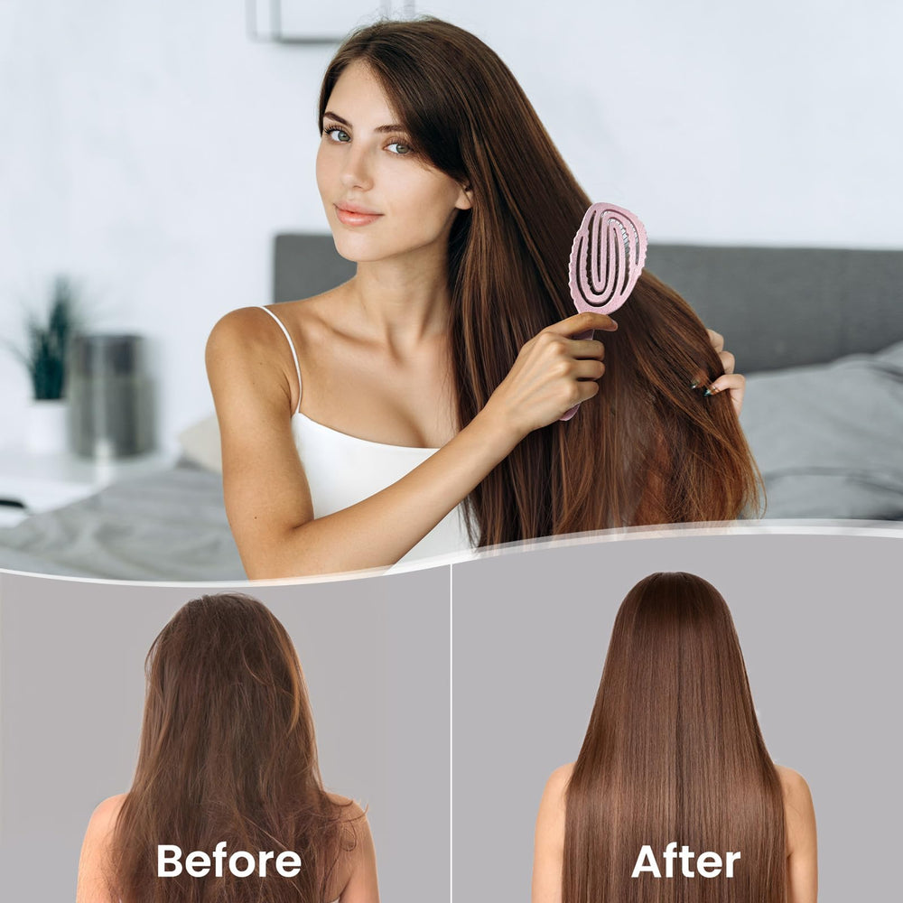 AIMIKE uso-con-condicionador-en-la-ducha ayuda a distribuir acondicionador.