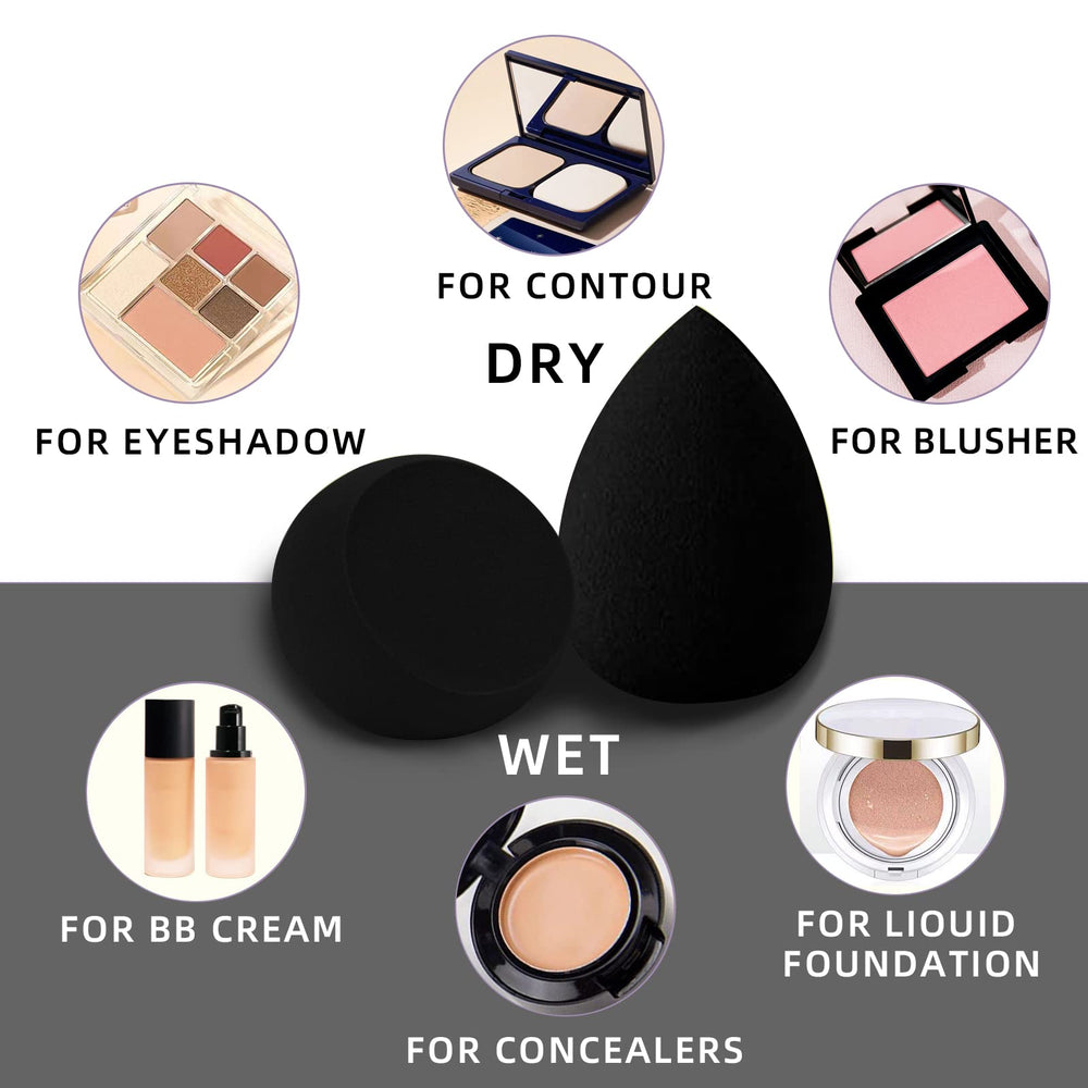 AIMILIQI esponjas maquillaje para polvos, ofrecen acabado natural y ligero