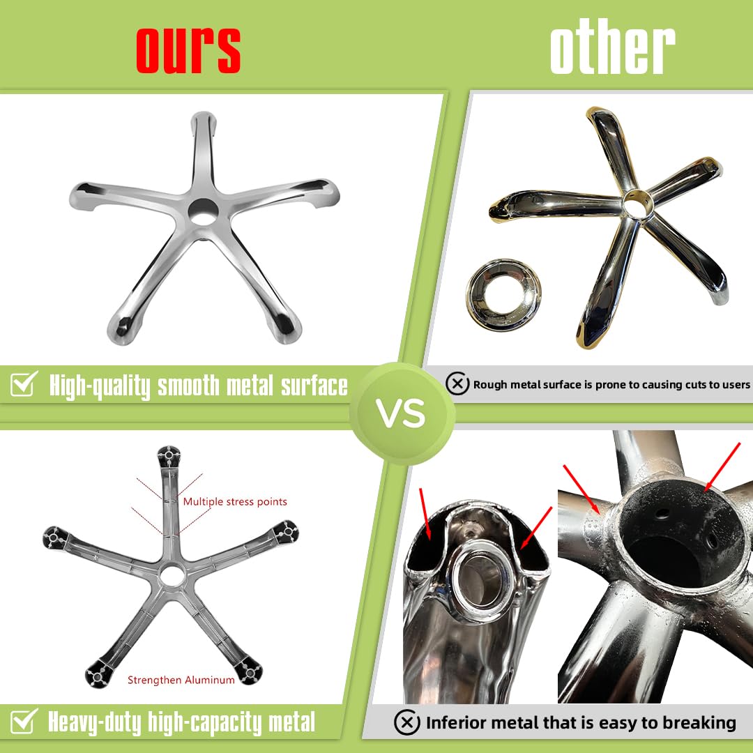 Ainilaily base de aluminio reforzado para mayor durabilidad.