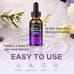 AIninas Bakuchiol Aceite: gotero para aplicación precisa y cuidado de la textura de la piel.