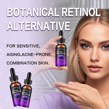 AIninas Bakuchiol Aceite: textura ligera que se absorbe rápido para uso diurno.
