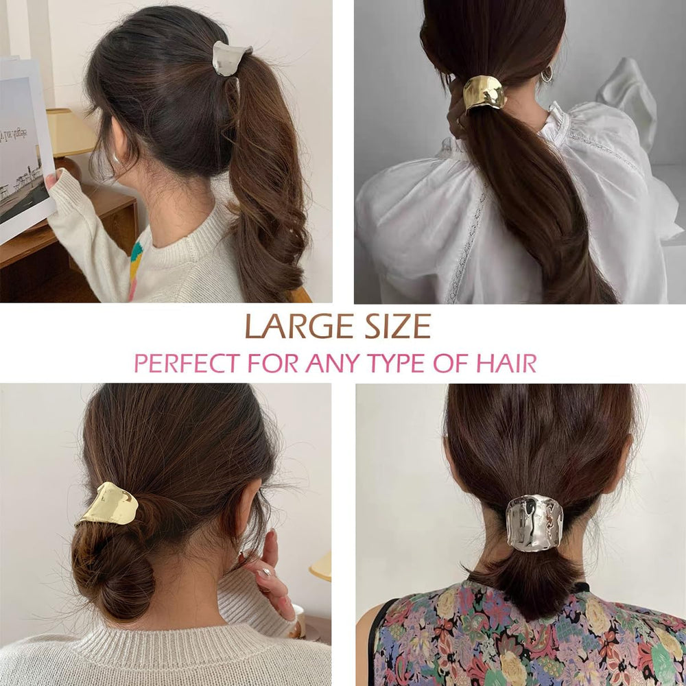Looks de fiesta con pinzas Ainvhh para un cabello sujeto con estilo.