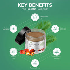 Aplicación postducha de Batana Oil, sella la humedad.