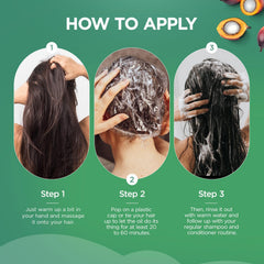 AIPILER Batana Oil para rizos, brillo y control del frizz.