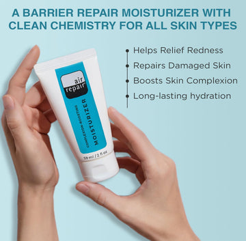 Air Repair Complexion Boosting Moisturizer compact travel size for on-the-go hydration.