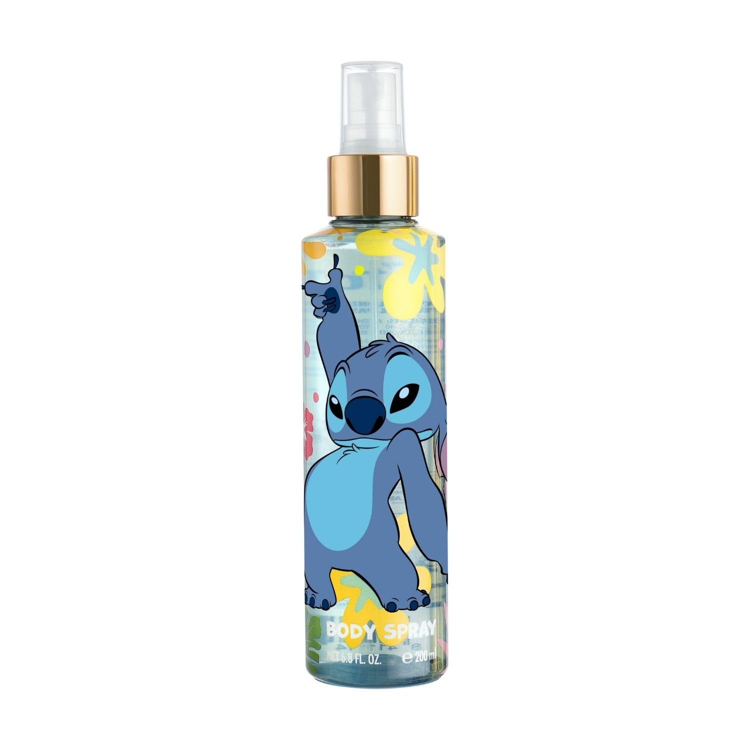 Air-Val Disney Stitch Bruma Corporal botella elegante con aroma ligero para uso diario