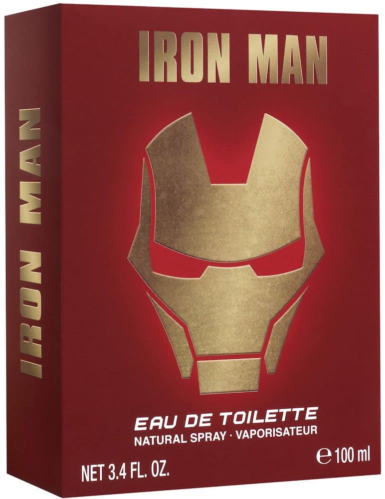 Air-Val Marvel Iron Man 3.4 EDT detalle-notas: notas especiadas y amaderadas.