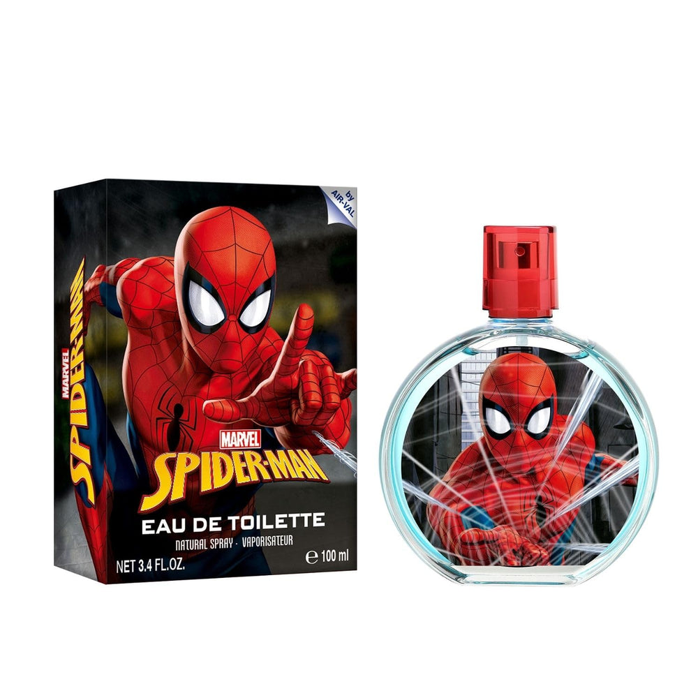 Air-Val Spiderman Agua de Tocador, frasco elegante para uso diario.