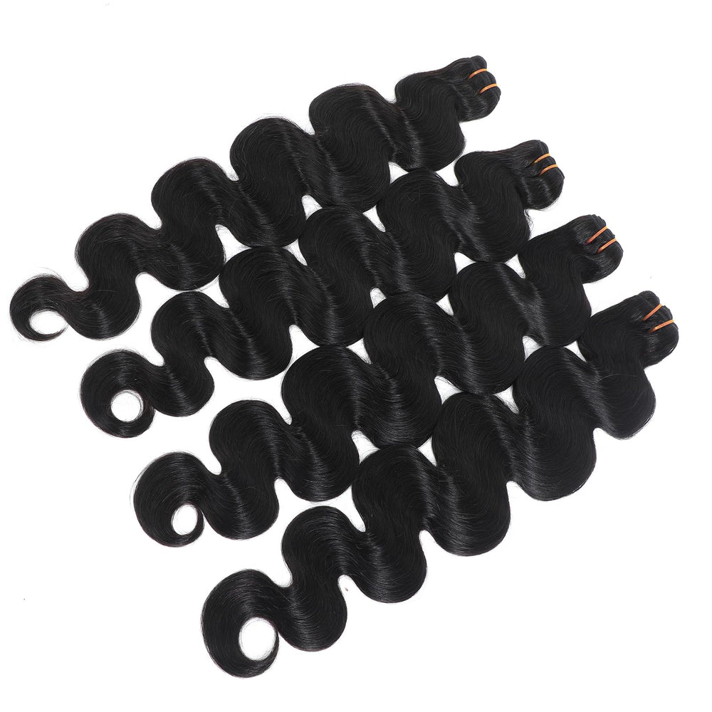 AirNext cabello humano 16A, onda corporal, 18 pulgadas, movimiento suave.
