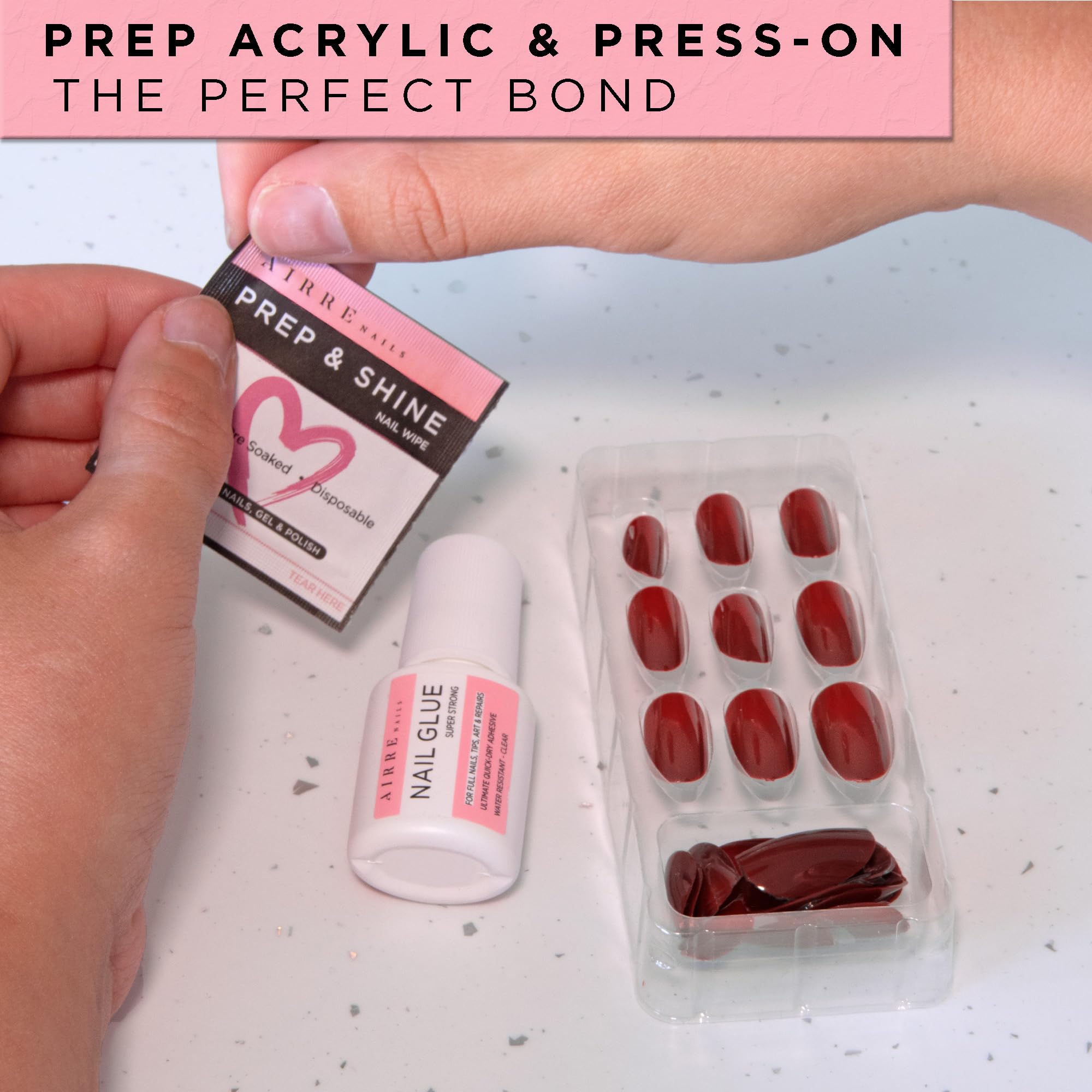 AIRRE NAILS secado rápido con acabado libre de aceite