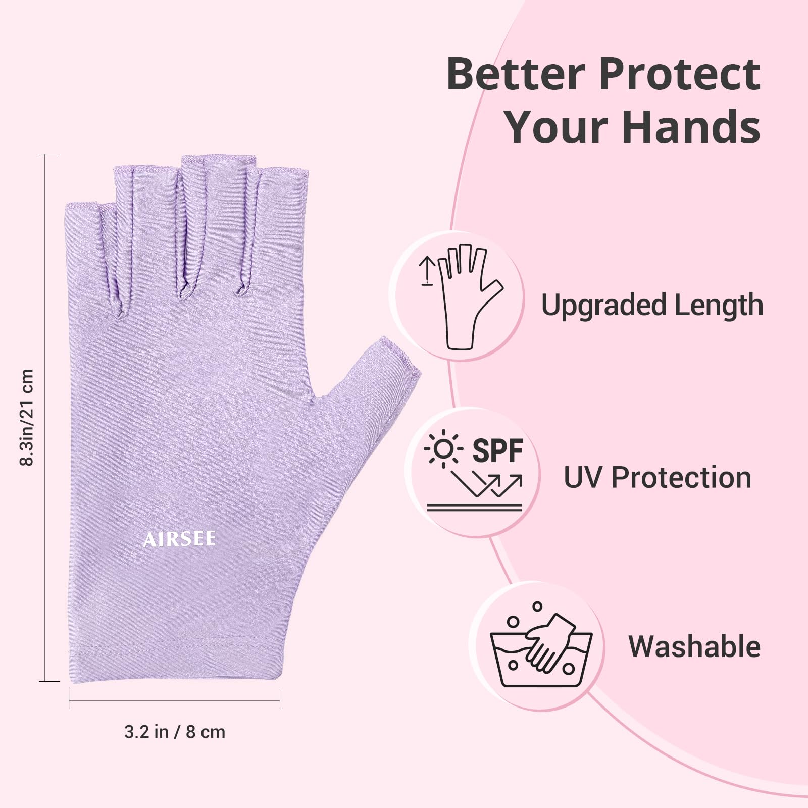 Fáciles de lavar y mantener la protección UV estable
