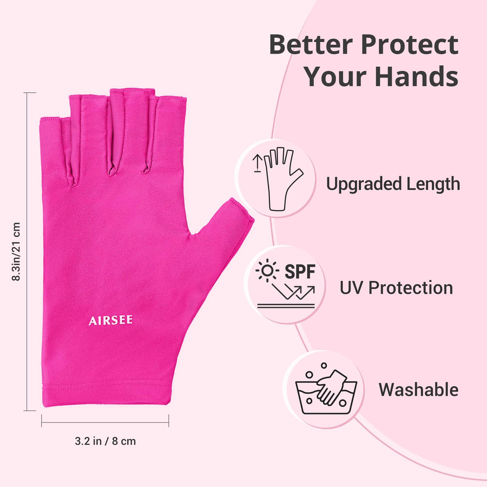 Guantes AIRSEE UV se lavan sin perder protección UV.