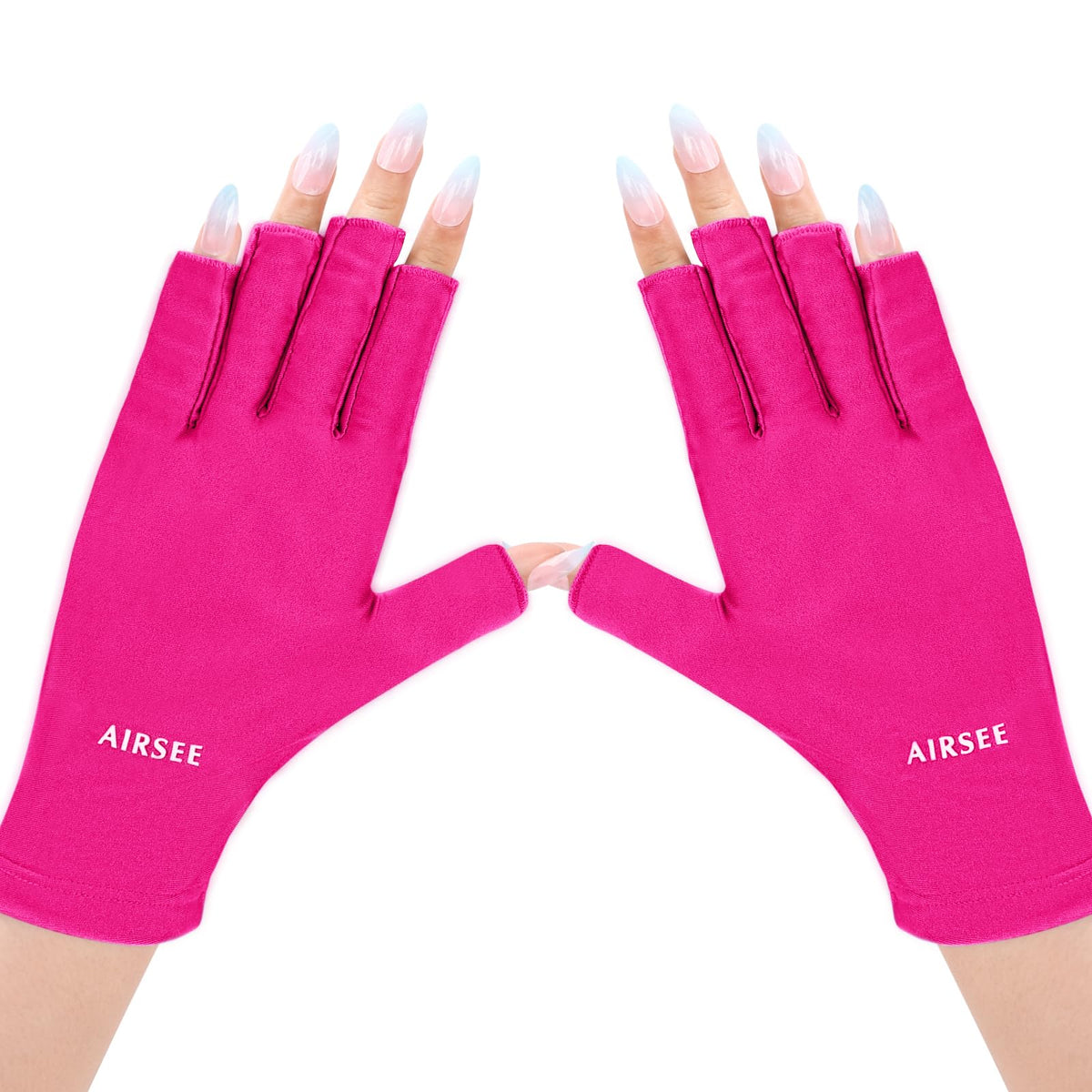Guantes AIRSEE UV para manicura protegen la piel durante la sesión.