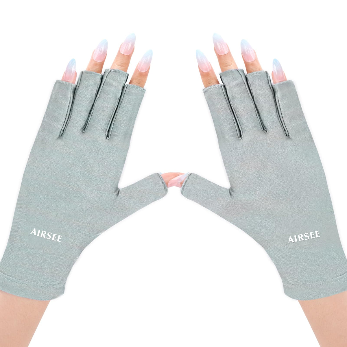 AirSEE guantes UV para manicura protegen la piel durante la sesión.