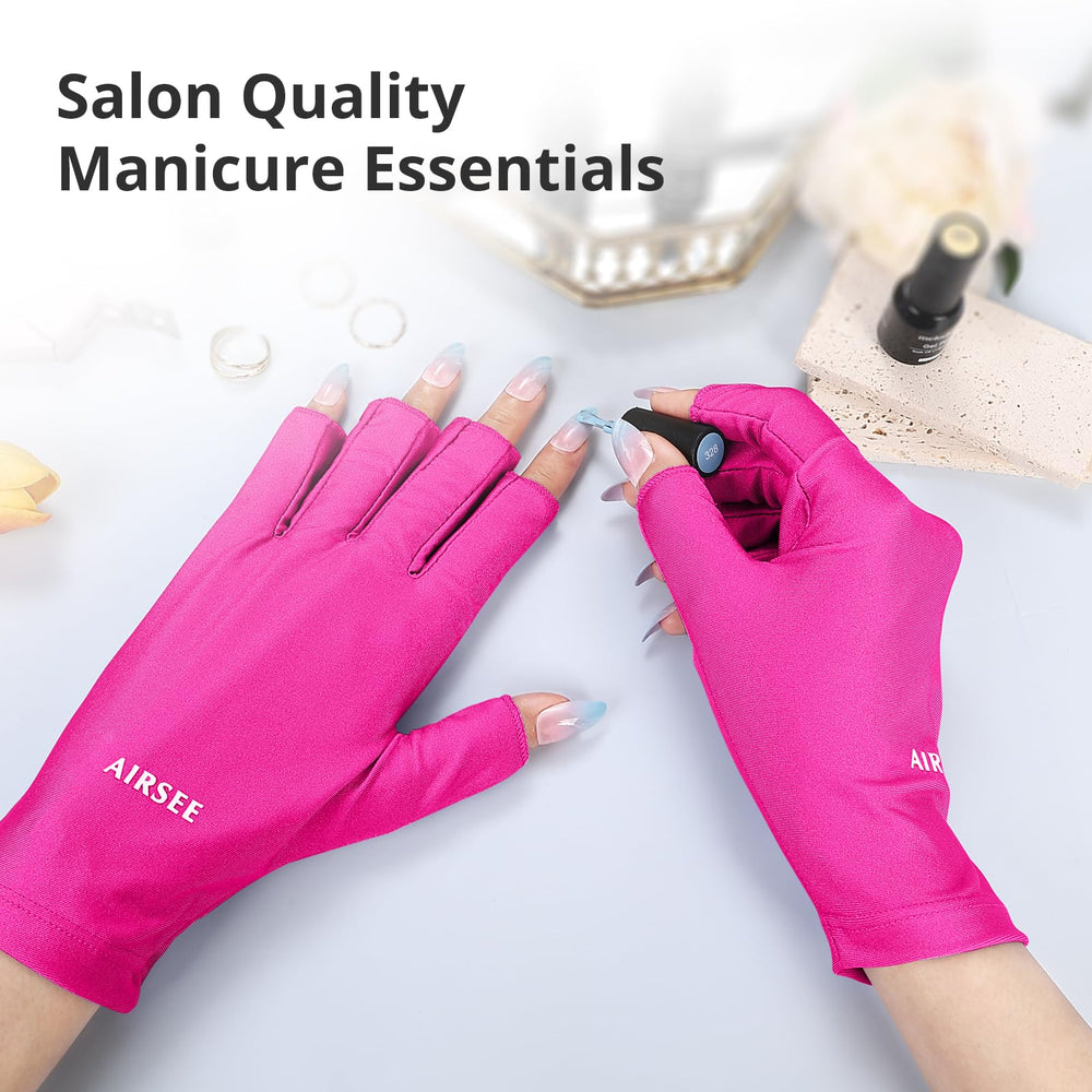 Guantes AIRSEE UV útil para actividades al aire libre y manicuras.