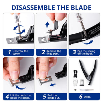 AIRSEE kit completo de manicura para uso doméstico o profesional