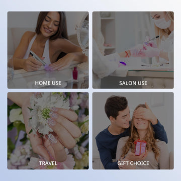 AirSEE carga vía USB, conveniente para retoques en cualquier lugar.