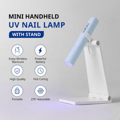 Airsee Lámpara UV mini con batería integrada para uso sin cables.