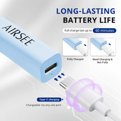 Airsee Lámpara UV mini con temporizadores de 20 y 60 segundos.