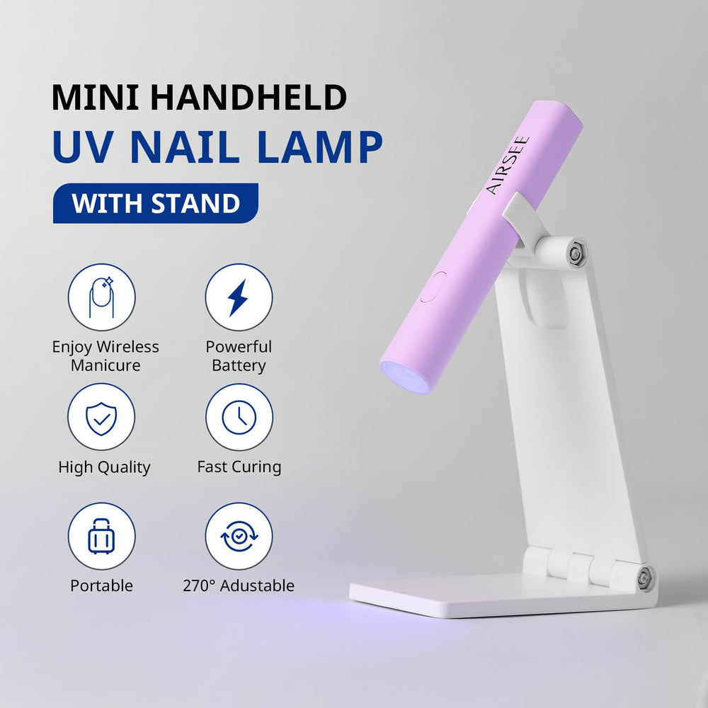 AIRSEE Mini lámpara UV diseño portátil para uso en casa