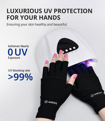AirSEE guantes con tecnología cool para frescura en sesiones largas.