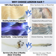 AirZKIN 613 lace front wig, ondulado corporal para look glamoroso.