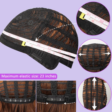 Peluca AISI HAIR uso diario, fácil de colocar y aspecto natural