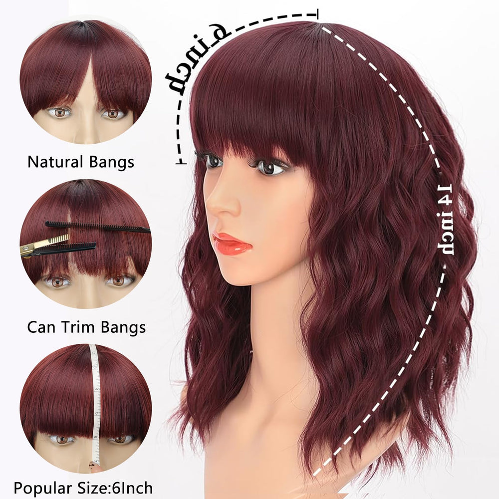 AISI HAIR tono vino rojo ideal para looks diarios