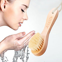 Cerdas naturales suaves de Aisilk para exfoliar sin irritación