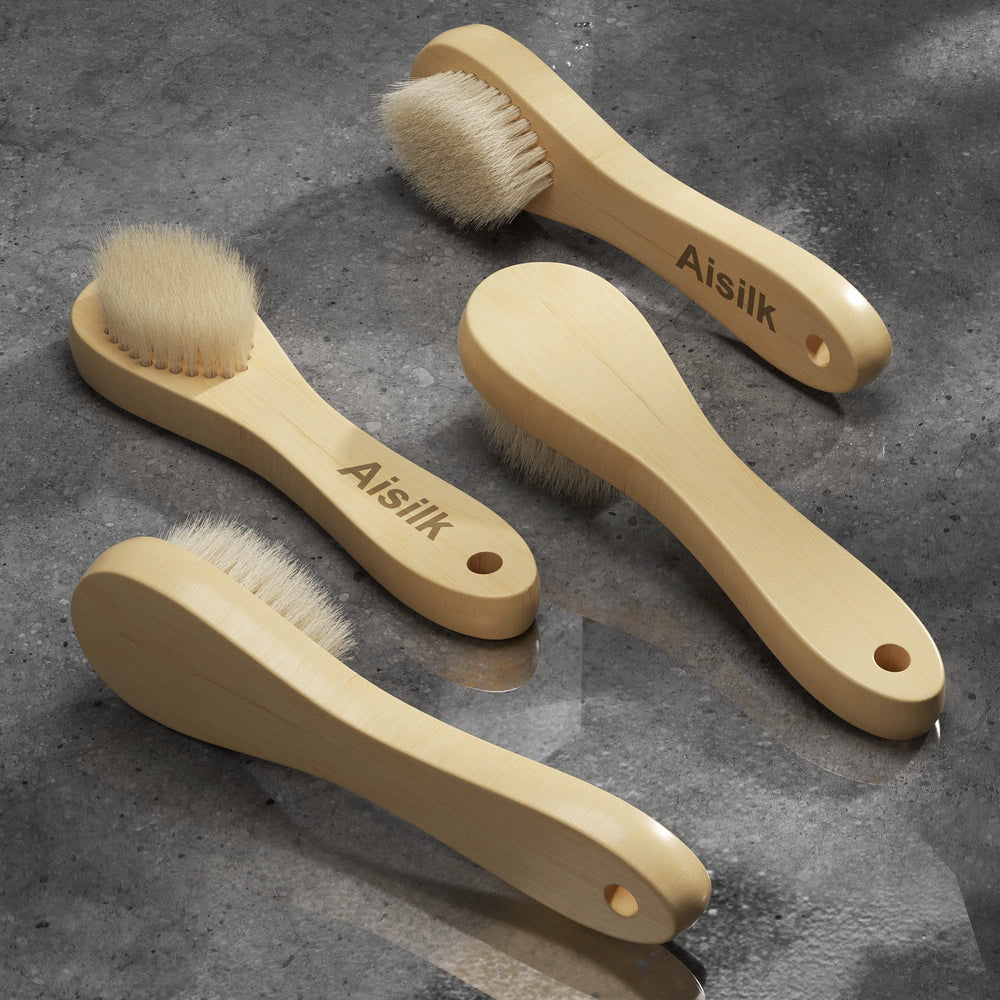 Juego de dos cepillos faciales Aisilk para regalo práctico