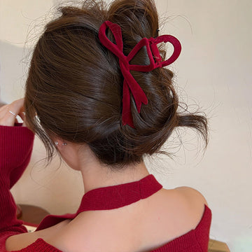 AIUPUOC regalo perfecto: pinza de terciopelo para mujer