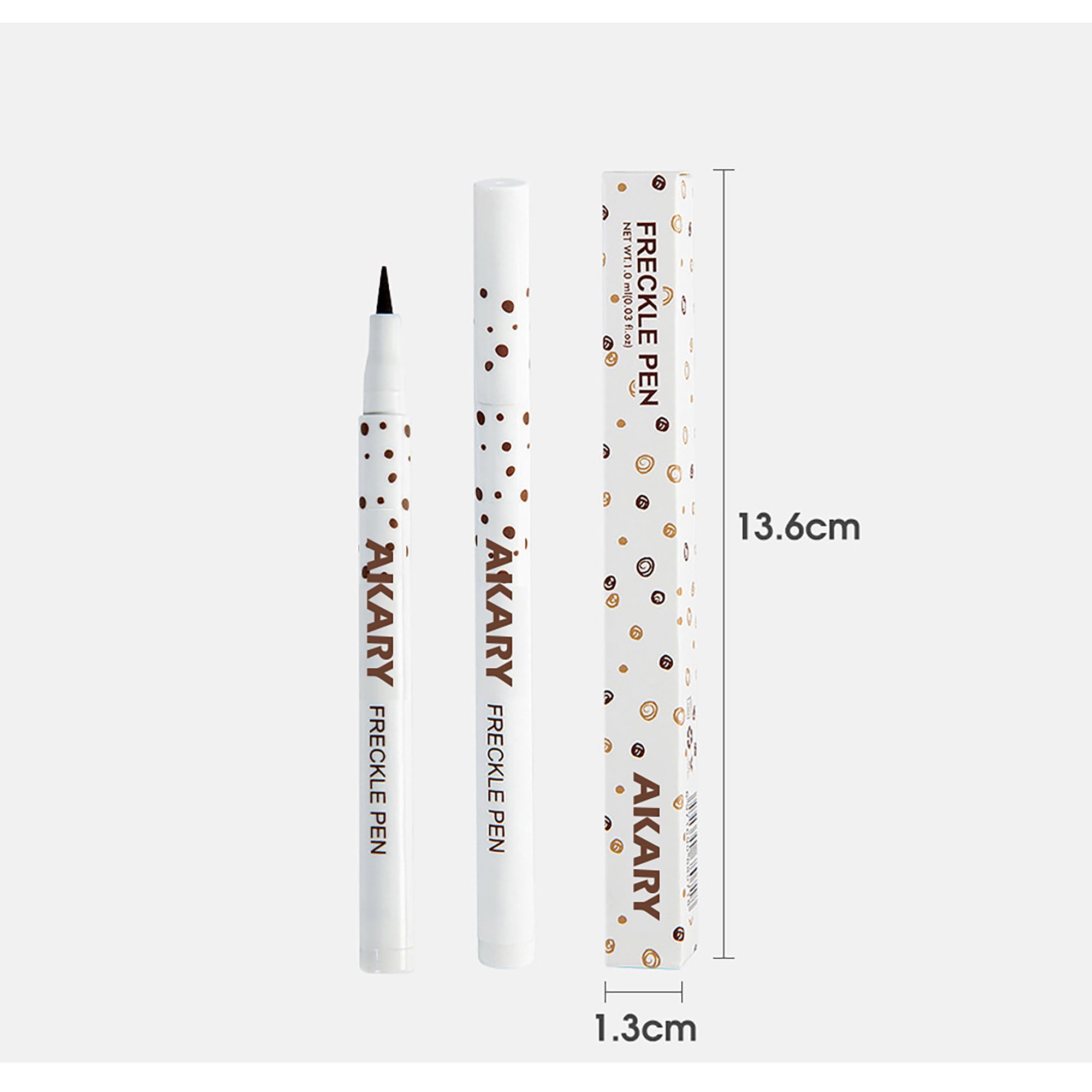 AKARY herramienta de maquillaje para pecas decorativas discretas