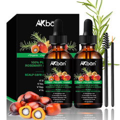 AKBAN Batana: aceite para crecimiento capilar, visual del frasco con gotero