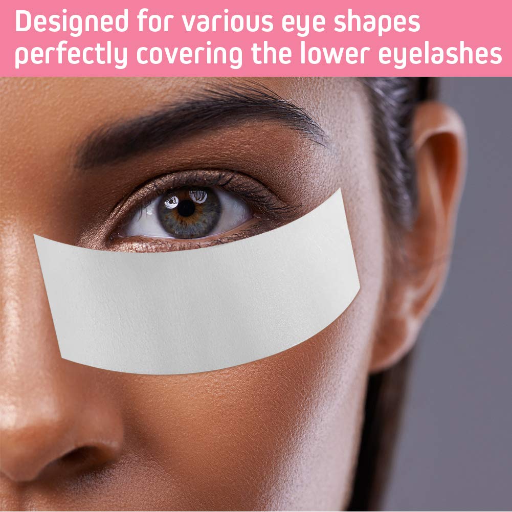 Parches Akissos para extensiones; ideal para lash lift y tinte.