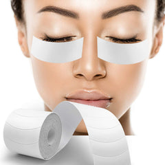 Parche de ojos Akissos de espuma pre-cortado para extensiones de pestañas; uso rápido.