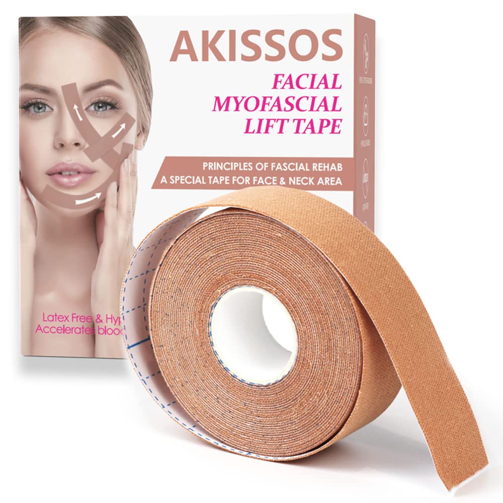 Akissos tira levantamiento facial muestra contorno mejorado y piel más firme