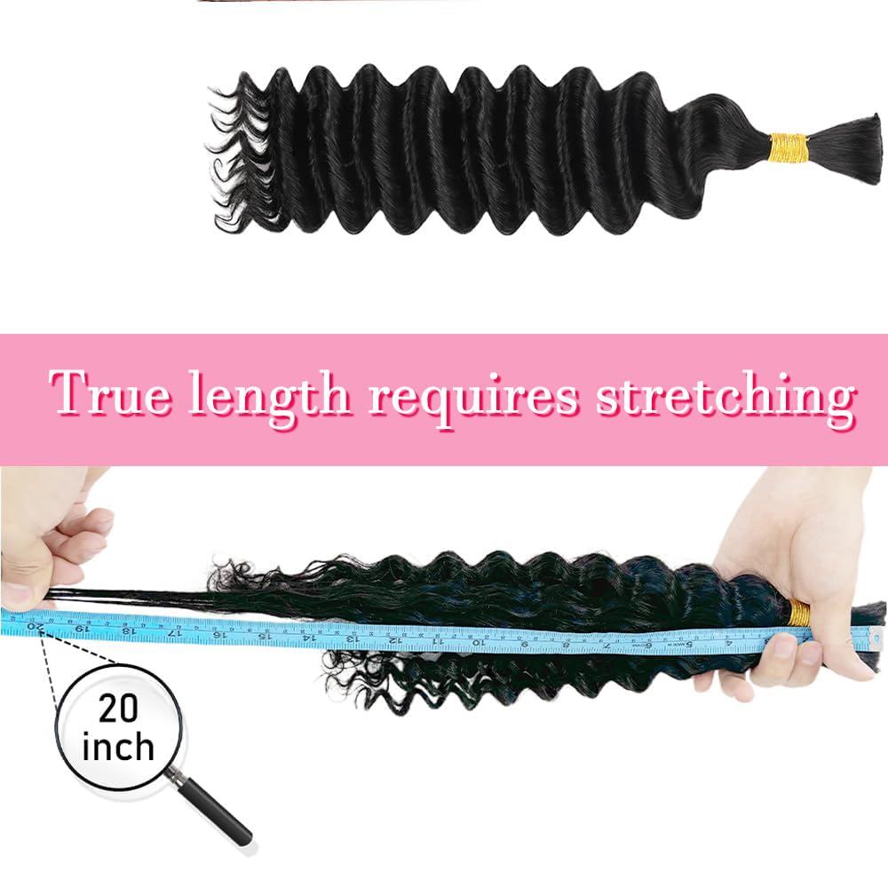 AKONSOUL cabello boho, suave y fácil de peinar para trenzas.