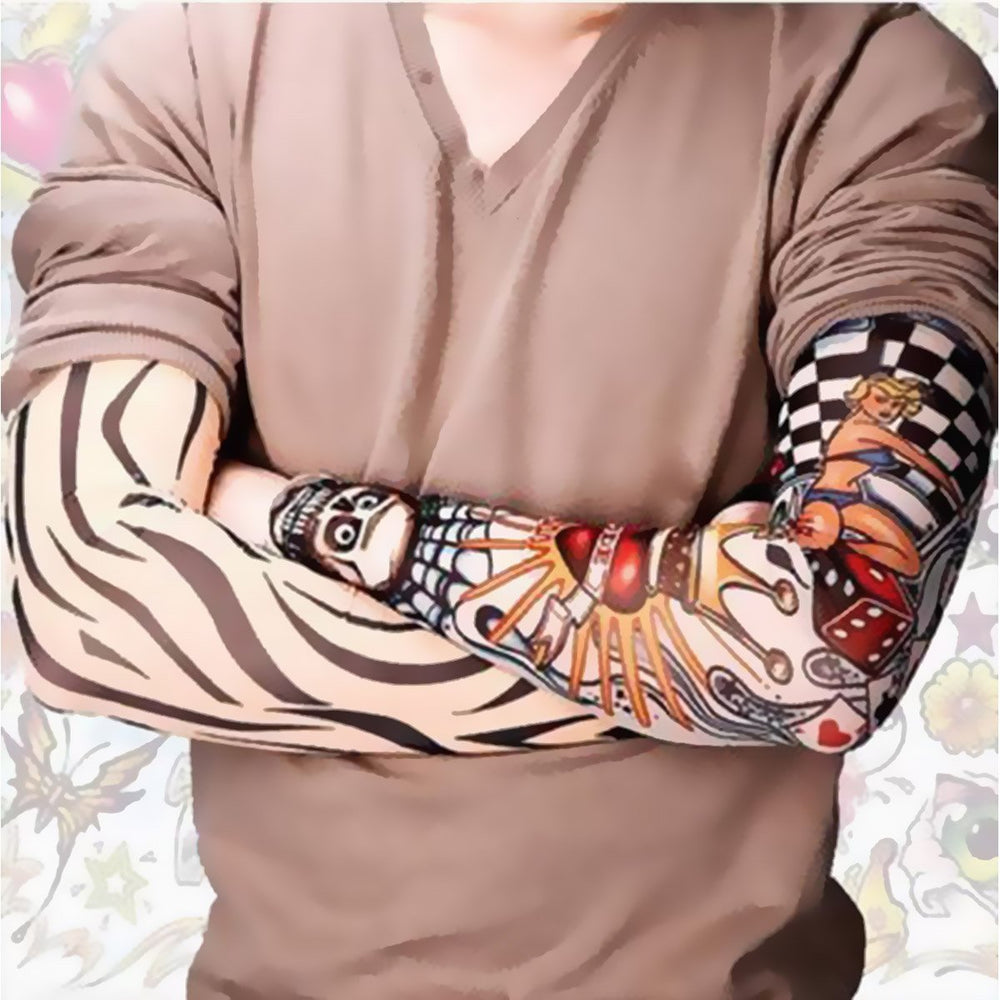 Akstore mangas tatuaje dragones Set1 para animar eventos y cosplay