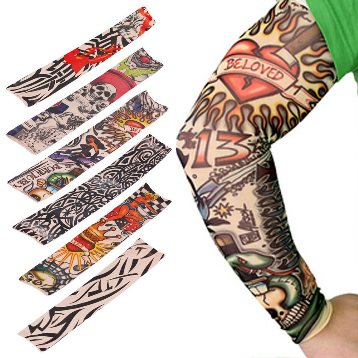 Akstore mangas tatuaje figuras Set1 para presentaciones y espectáculos