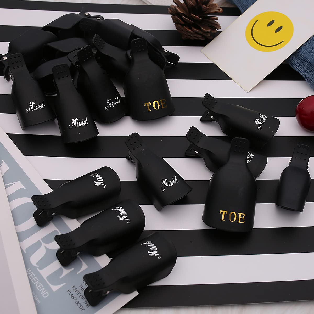 Akstore clips reutilizables para uñas, ideal para uso repetido
