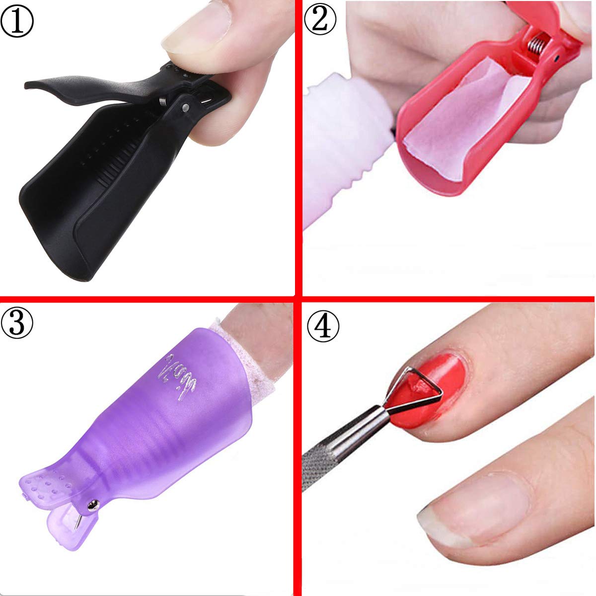 Akstore clips para uso profesional y doméstico, limpieza entre usos